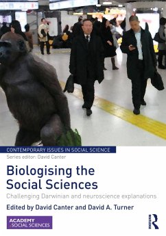 Cover Biologising the Social Sciences (eBook, PDF)