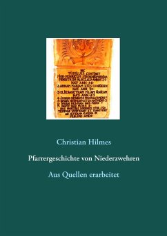 Pfarrergeschichte von Niederzwehren - Hilmes, Christian