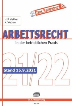 Arbeitsrecht 2021 - Viethen, Hans Peter;Wascher, Angelika