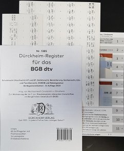 DürckheimRegister BGB im dtv 2023 - Dürckheim, Constantin von