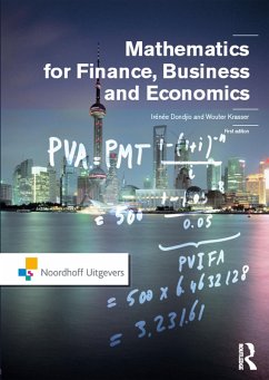 Mathematics for Finance, Business and Economics (eBook, ePUB) - Dondjio, Irénée; Krasser, Wouter