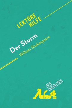 Der Sturm von William Shakespeare (Lektürehilfe) (eBook, ePUB) - der Querleser