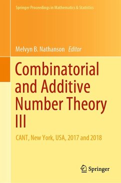 Combinatorial and Additive Number Theory III (eBook, PDF)