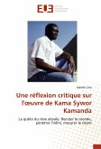 Une réflexion critique sur l'¿uvre de Kama Sywor Kamanda
