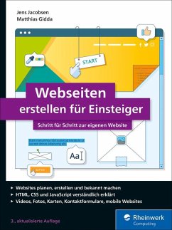 Webseiten erstellen für Einsteiger (eBook, ePUB) - Jacobsen, Jens; Gidda, Matthias