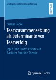 Teamzusammensetzung als Determinante von Teamerfolg (eBook, PDF)