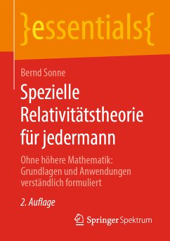 Spezielle Relativitätstheorie für jedermann (eBook, PDF) - Sonne, Bernd