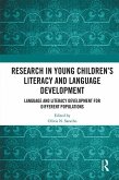 Research in Young Children's Literacy and Language Development (eBook, PDF)