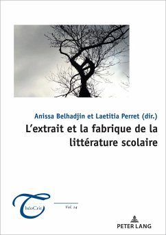 Cover L'extrait et la fabrique de la littérature scolaire (eBook, ePUB)