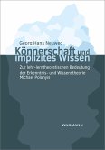 Könnerschaft und implizites Wissen (eBook, PDF)