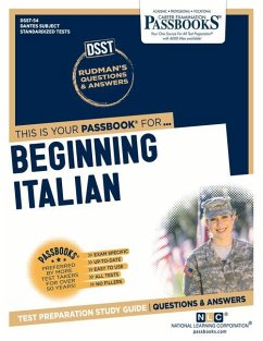 Beginning Italian (Dan-54): Passbooks Study Guide Volume 54 - National Learning Corporation