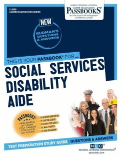 Social Services Disability Aide (C-3259): Passbooks Study Guide Volume 3259 - National Learning Corporation