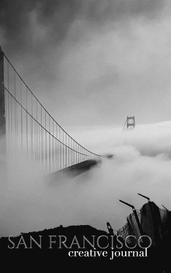 Cover San Francisco golden gate Bridge Creative journal