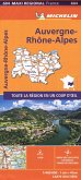 AUVERGNE-RHONE-ALPES, France - Michelin Maxi Regional Map 604 AUVERGNE-RHONE-ALPES, France - Michelin Maxi Regional Map 604