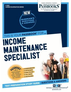 Income Maintenance Specialist (C-3557): Passbooks Study Guide Volume 3557 - National Learning Corporation