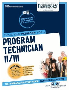 Program Technician II/III (C-4738): Passbooks Study Guide Volume 4738 - National Learning Corporation