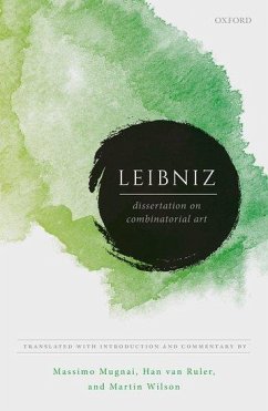Leibniz: Dissertation on Combinatorial Art - Wilson, Martin