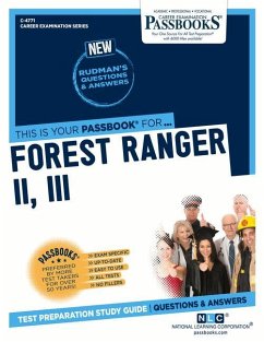 Forest Ranger II, III (C-4771): Passbooks Study Guide Volume 4771 - National Learning Corporation