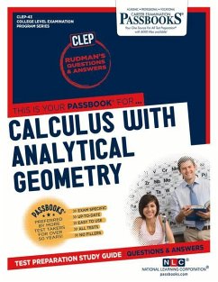 Calculus with Analytical Geometry (Clep-43): Passbooks Study Guide Volume 43 - National Learning Corporation