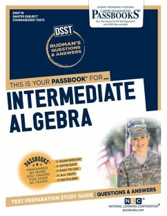 Intermediate Algebra (Dan-19): Passbooks Study Guide Volume 19 - National Learning Corporation