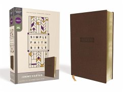 Nrsv, Simple Faith Bible, Leathersoft, Brown, Comfort Print - Zondervan