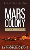 Mars Colony Legal Code