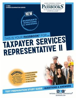 Taxpayer Services Representative II (C-4882): Passbooks Study Guide Volume 4882 - National Learning Corporation