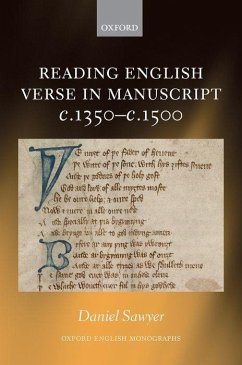 Reading English Verse in Manuscript C.1350-C.1500 - Sawyer, Daniel