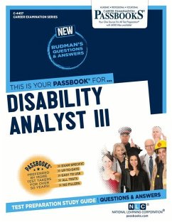 Disability Analyst III (C-4457): Passbooks Study Guide Volume 4457 - National Learning Corporation