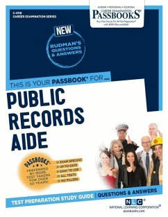 Public Records Aide (C-4118): Passbooks Study Guide Volume 4118 - National Learning Corporation