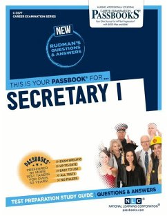 Secretary I (C-3577): Passbooks Study Guide Volume 3577 - National Learning Corporation