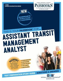 Assistant Transit Management Analyst (C-3280): Passbooks Study Guide Volume 3280 - National Learning Corporation