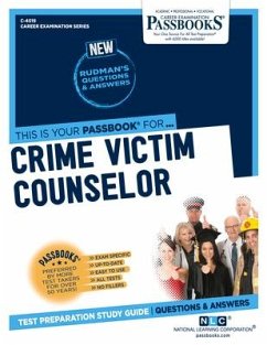 Crime Victim Counselor (C-4019): Passbooks Study Guide Volume 4019 - National Learning Corporation