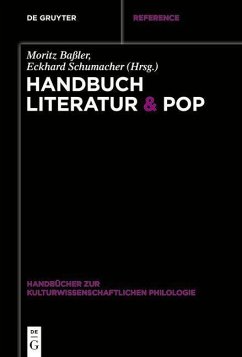 Cover Handbuch Literatur & Pop (eBook, PDF)