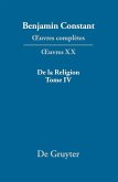 De la Religion, considérée dans sa source, ses formes et ses développements, Tome IV (eBook, PDF)