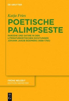 Cover Poetische Palimpseste (eBook, PDF)