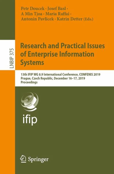 Research and Practical Issues of Enterprise Information Systems (eBook, PDF) Research and Practical Issues of Enterprise Information Systems (eBook, PDF)