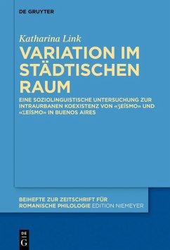 Variation im städtischen Raum (eBook, PDF) - Link, Katharina