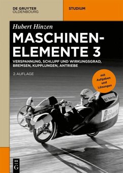 Verspannung, Schlupf und Wirkungsgrad, Bremsen, Kupplungen, Antriebe (eBook, PDF) - Hinzen, Hubert