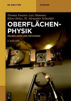 Oberflächenphysik (eBook, PDF) - Fauster, Thomas; Hammer, Lutz; Heinz, Klaus; Schneider, M. Alexander