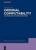 Ordinal Computability (eBook, PDF)