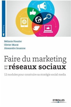 Faire du marketing sur les réseaux sociaux: 12 modules pour construire sa stratégie social média - Hossler, Mélanie; Murat, Olivier; Jouanne, Alexandre