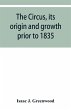 The circus, its origin and growth prior... - Bild 1