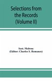 Selections from the records of the regality of Melrose (Volume II) 1662-1676