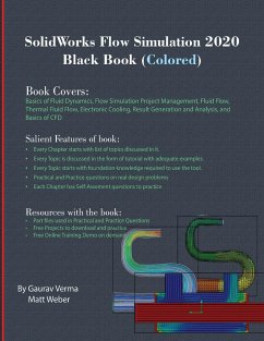 SolidWorks Flow Simulation 2020 Black Book (Colored) - Verma, Gaurav; Weber, Matt