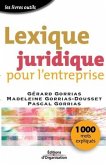 Lexique juridique pour l'entreprise: 1000 mots expliqués