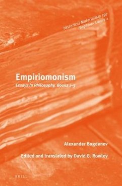 Empiriomonism - Bogdanov, Alexander Aleksandrovich