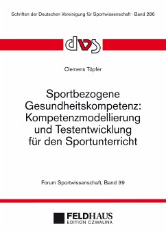 Sportbezogene Gesundheitskompetenz (eBook, ePUB)