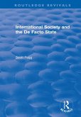 International Society and the De Facto State (eBook, ePUB)