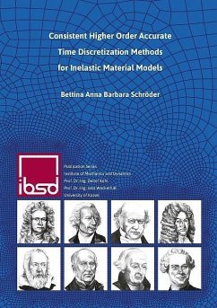 Consistent Higher Order Accurate Time Discretization Methods for Inelastic Material Models - Schröder, Bettina Anna Barbara